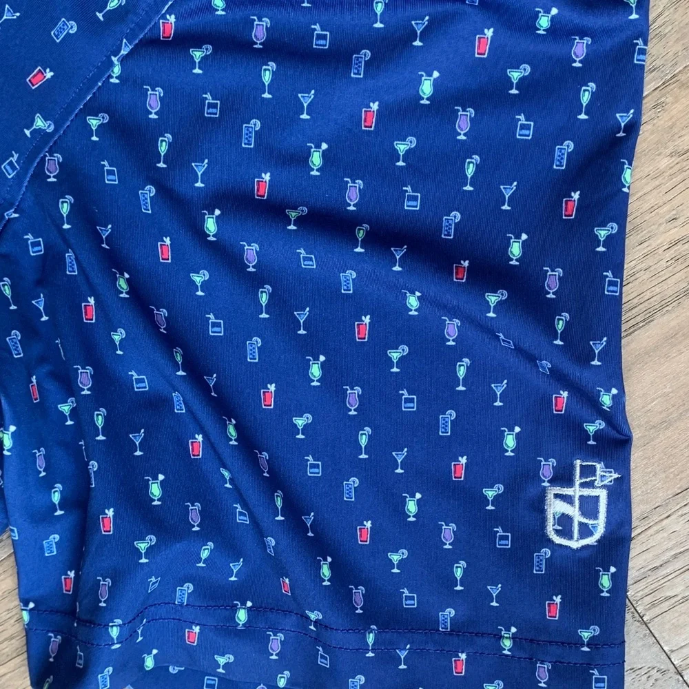 Donald Ross Sport Men’s Polo Cocktails Size XL - Picture 3 of 10